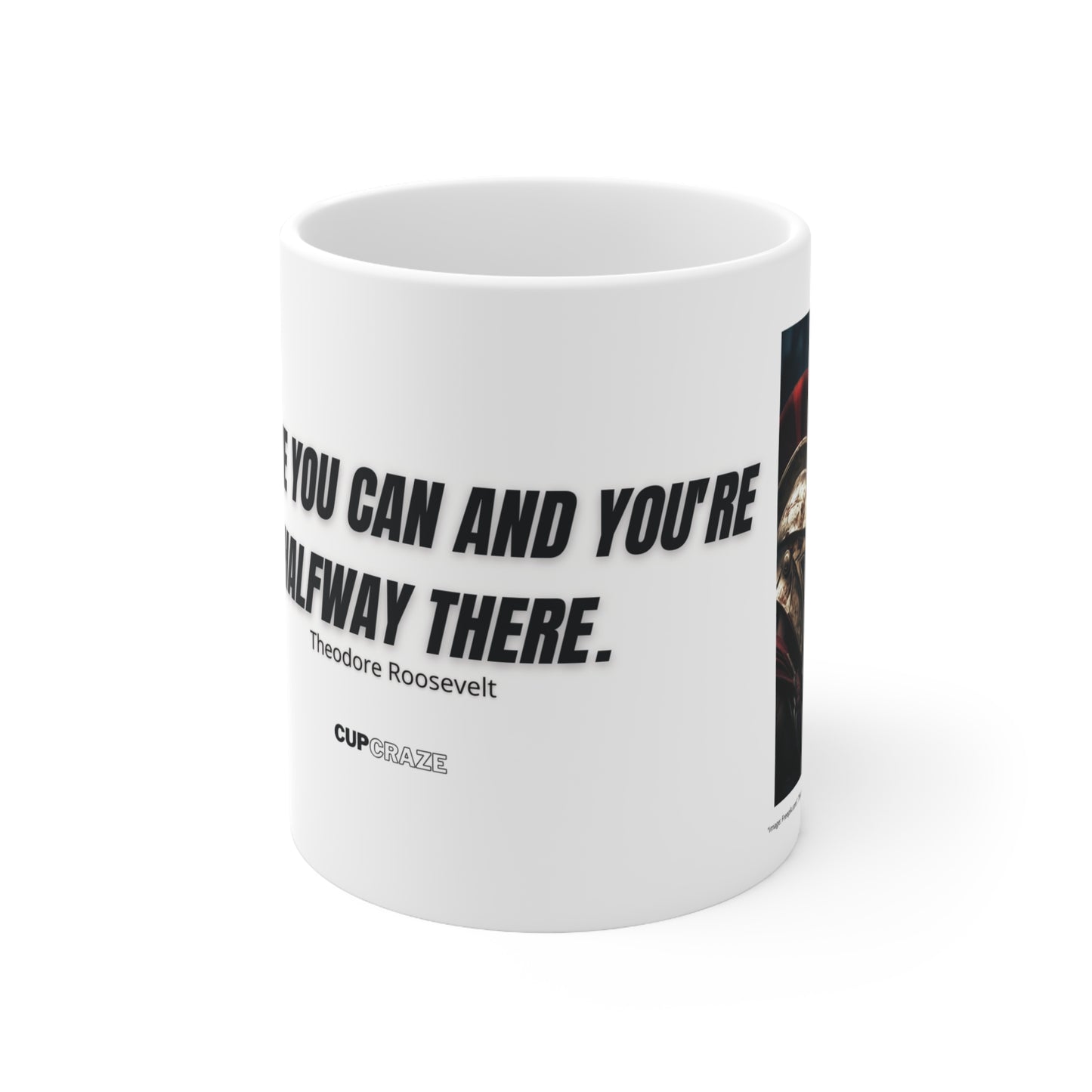 Believe you can - Stoic Ceramic Mug 11oz