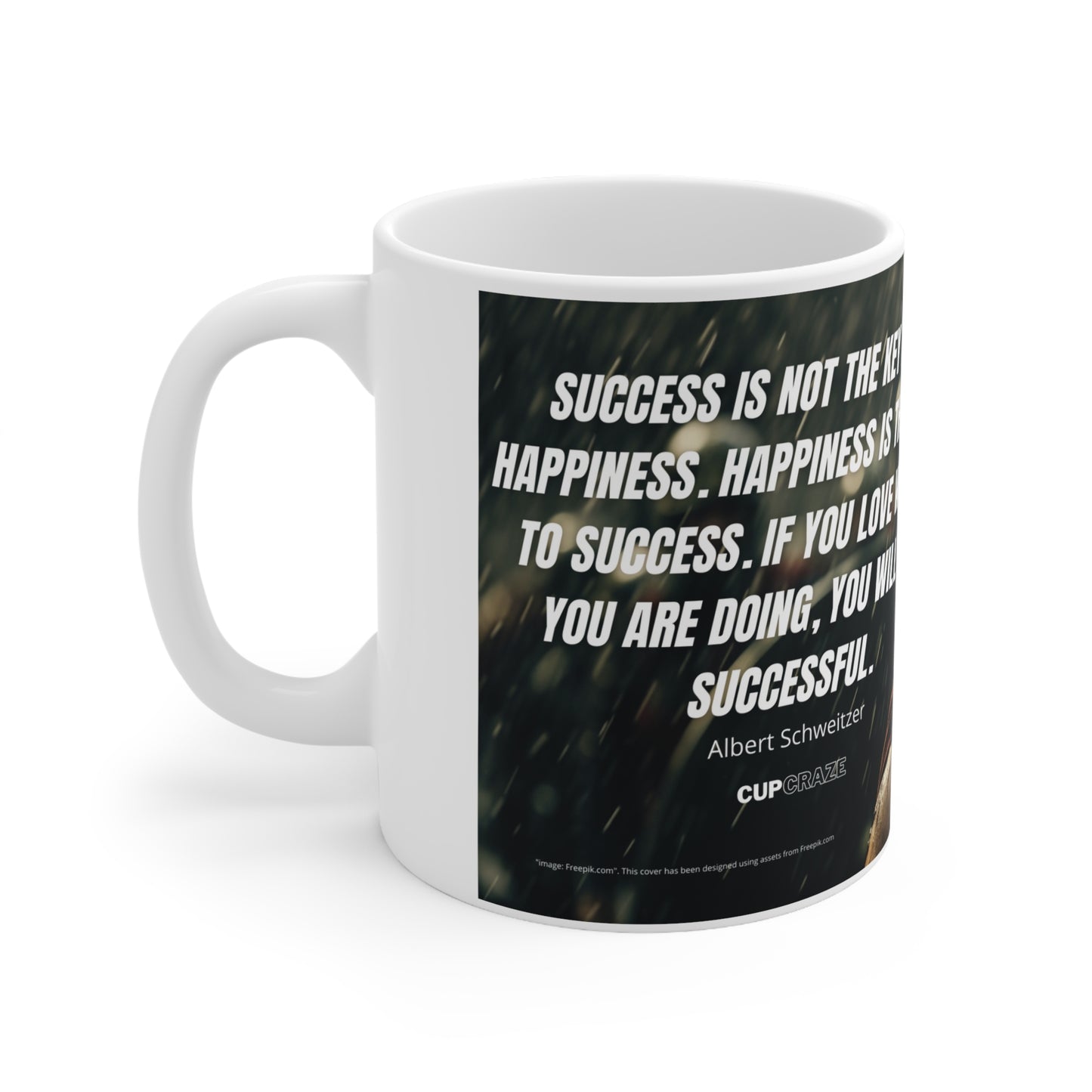 The key to success - Stoic Ceramic Mug 11oz