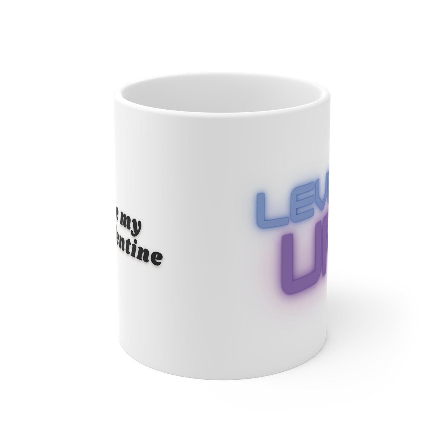 Valentine's day - Level Up Valentine - Ceramic Mug 11oz